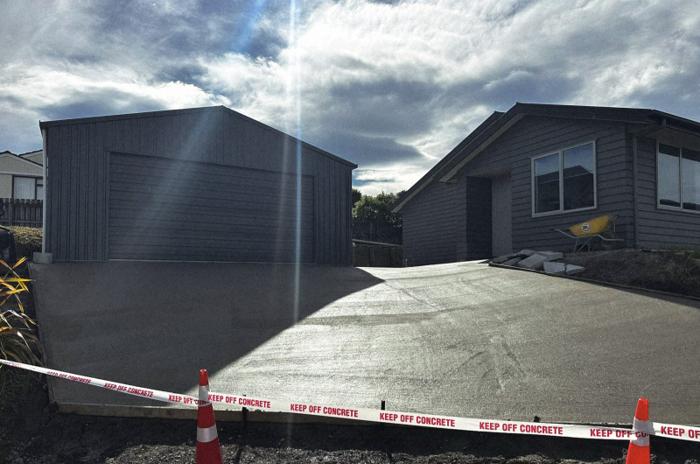 New Driveway & Garage Apron, Belleknowes